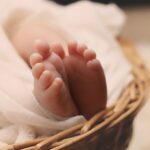 newborn, baby, feet